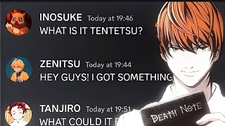 WHAT IF ZENITSU GETS DEATH NOTE DEMON SLAYER X DEATH NOTE
