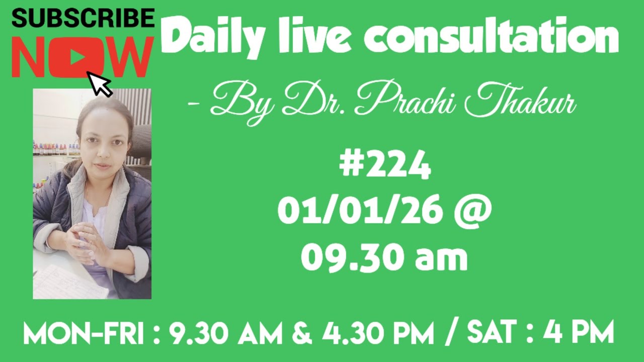 Thakur's Homeo Care is live.. 01/01/2026