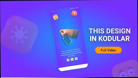 How to make professional 3D COVID 19 landing page in kodular || Pixel Editor || Full Video
