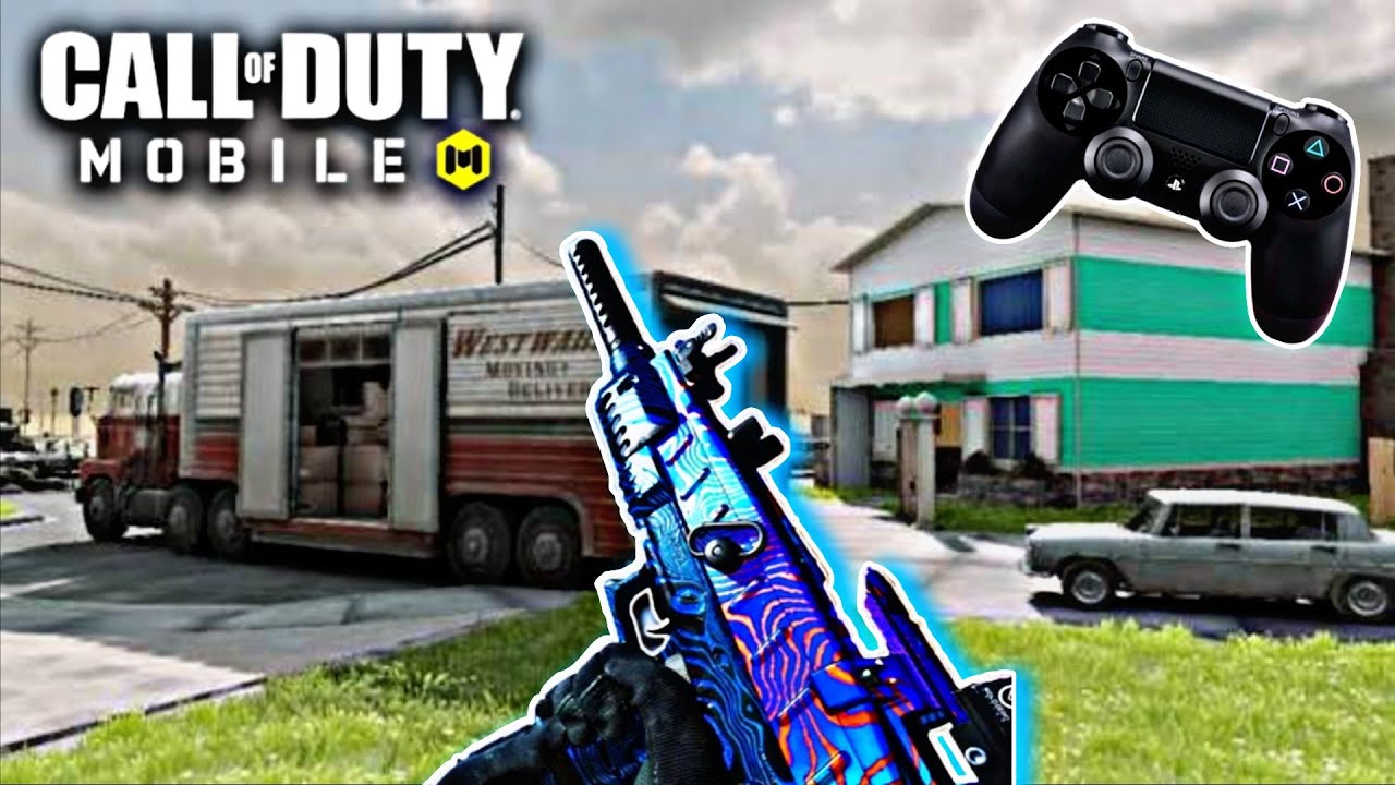 COD Mobile Gameplay (Galaxy Tab S6 Lite/PS4 Controller) Hardpoint - Nuketown