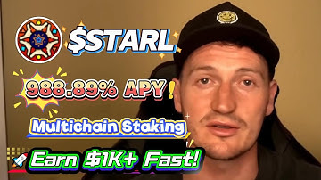 How to Make APY 988.89% with STARL in Starlink Even When Bitcoin and Altcoins Drop