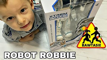 Robot XTREM BOTS - Robbie :D Otwieramy i sprawdzamy zabawkę! Na końcu filmu tańczymy z robotem!!!