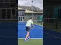 POV: You hit a drop volley 🥶 #tennis #shorts #tennisplayer