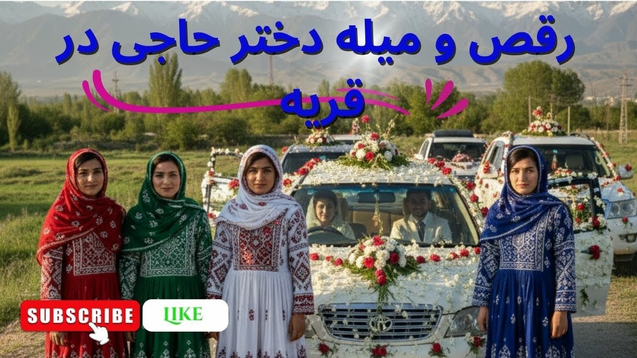 رقص دختر حاجی در عروسی