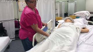 CNA Skills # 19 : Assist the Resident with the Bedpan