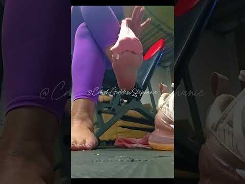 Toe sock Removal #goddess #foot #feet #pedicure #crush #legs #toes #socks