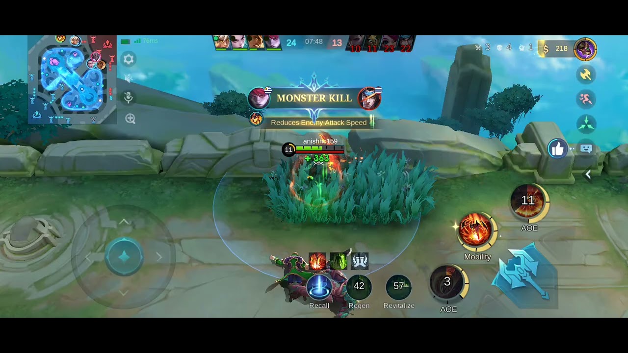 New Gammer Play MoBo Legends 5V5 Gaming Video Victory Long Video 