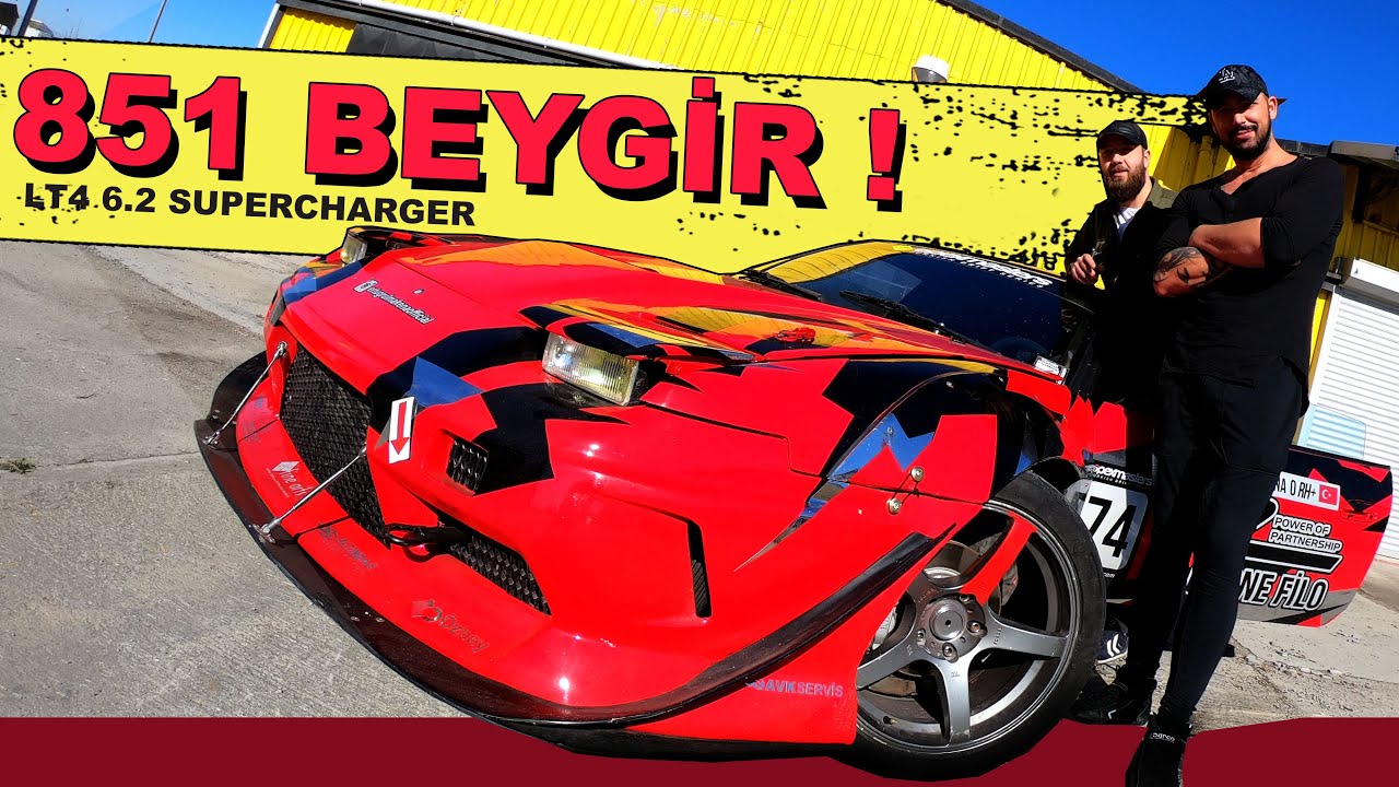 851 Beygir ! 6.2 V8 Supercharger Nissan ile Drift Yapmak (Lastik Kalmadı Çekici Götürdü!)