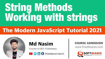 026 | String Methods | The Modern JavaScript Tutorial