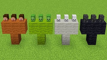 how to spawn new secret mutants mob? | Minecraft combined | Zombieee