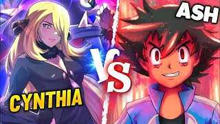 ash vs cynthia (part 2) [AMV] pokemon journeys episode 123 and 124 English subbed full HD