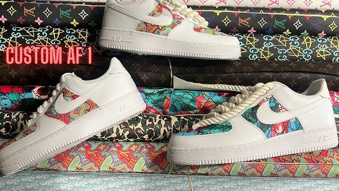 AIR Force 1 LV custom😍 (Satisfying) 