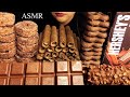 ASMR CHOCOLATE DESSERTS(RITTER, SPONGE CRUNCH, X-5, MOROLL, PREZEL) チョコレート·デザートMUKBANG