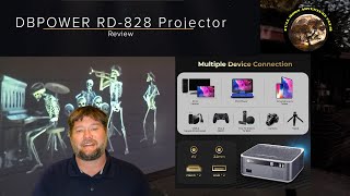 DBPOWER Projector Review by fullmoonadventureclub 1,227 views 1 year ago 8 minutes, 28 seconds