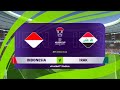 Piala Asia 2024 | Indonesia Vs Irak Gameplay Asian Cup Qatar | Supersub