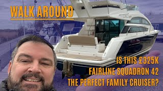 Is this £325k Fairline Squadron 42 the perfect family Cruiser?