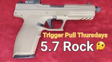 What is the trigger pull on the 5.7 Rock? Trigger Pull Thursdays