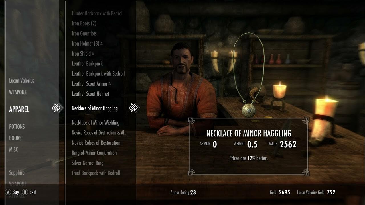 Necklace of Minor Haggling YouTube