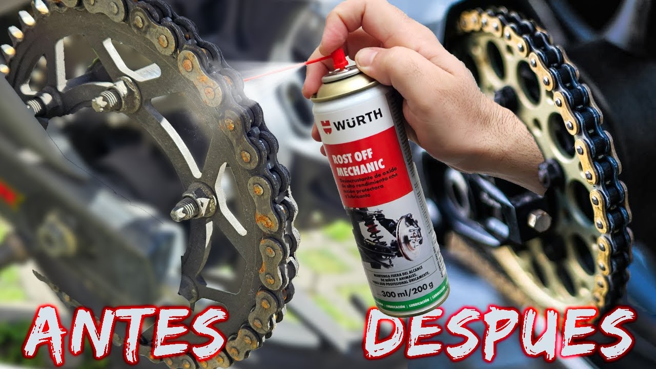 9 GRANDES ERRORES al LUBRICAR CADENA de MOTO 🫢 ¿Lo Sabias?