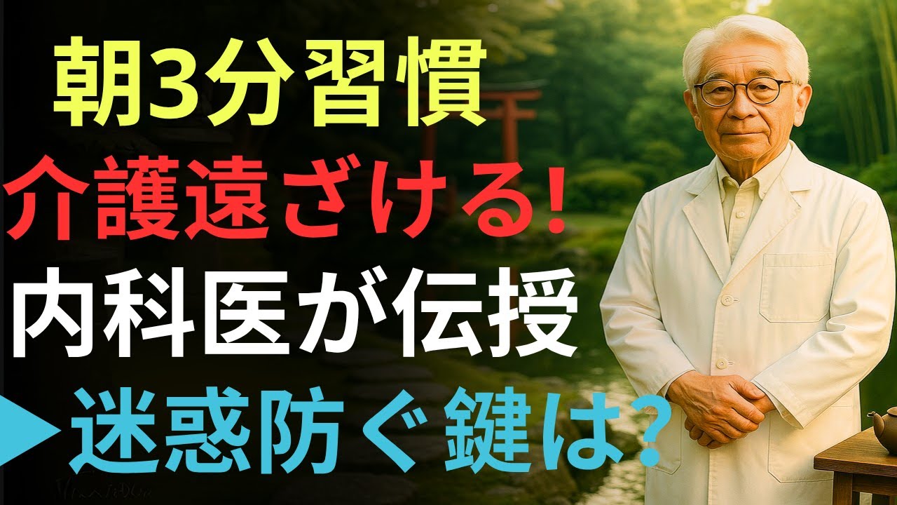 87歳の内科医が予防する｜60歳以上必見！子供に迷惑をかけず介護を遠ざける簡単3分習慣｜究極の知恵｜老後の秘話｜人生の記録｜オーディオブック