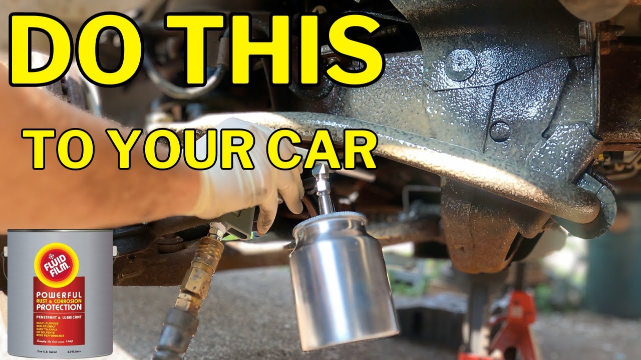 MY MOBILE AUTO REPAIR VAN GOT FULL UNDERCOATING TREATMENT USING FLUID