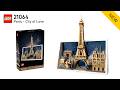 LEGO Architecture 21064 Paris - City of Love (2026) - unbox and speed building