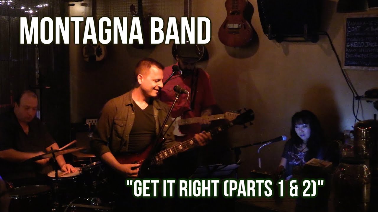 Get It Right (Parts 1 & 2) Live Bar Chord, Brooklyn 4.25.18 YouTube