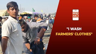 Farmers' Protest 2020: This 16-Year-Old Is Providing Free Laundry Service At Singhu Border | NewsMo