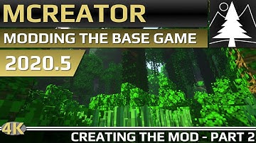 MCreator: Modding the Base Game | Making The Mod and Jar | Part 2