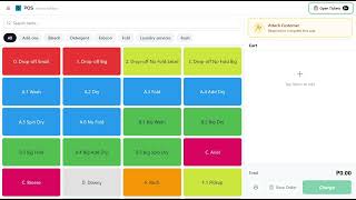 LaundryVerse POS: Open Tickets screenshot 5