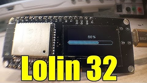 Quick Look: Wemos Lolin32 with onboard OLED