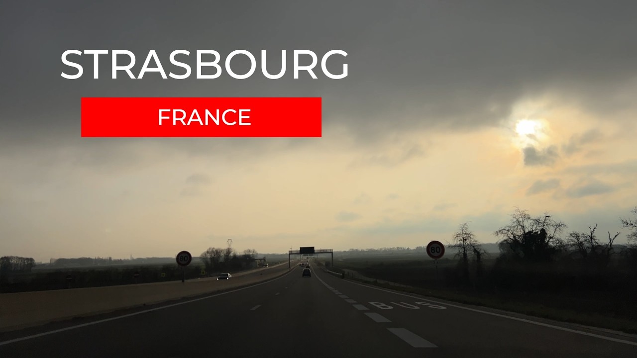 🇫🇷🚗❄️🎄Christmas Tour🎄 Mulhouse to Strasbourg |  Capital of Christmas