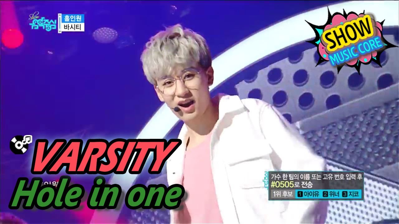 [HOT] VARSITY - Hole in one, 바시티 - 홀인원 Show Music core 20170429