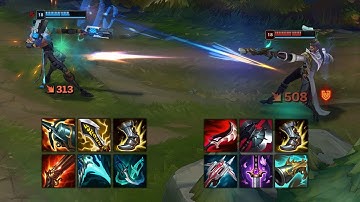 Crit Lucian vs LethalIty Lucian Full Build Fights & Best Moments!