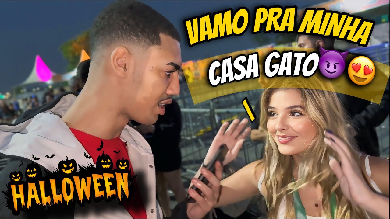 O DIA QUE TODAS GATA IMPLORARAM PRA D4R PRO MOSKITÃO 😈 ROLE DE HALLOWEEN FANTASIA | UNIVERSITARIO