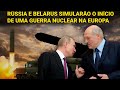 Militares russos e bielorrussos simularão o início de uma guerra nuclear em Belarus