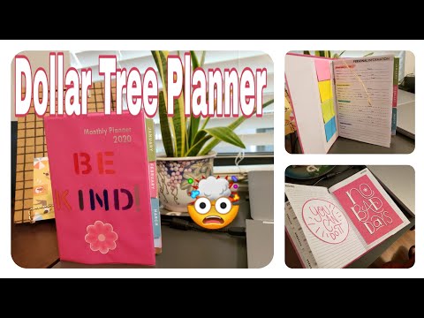 Dollar Tree Planner | Planner Hacks | Reuse