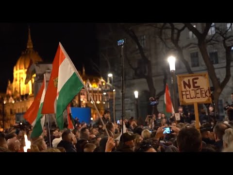 სკანდალური აუდიოჩანაწერი და პროტესტი უნგრეთში | მოსახლეობა ორბანის გადადგომას ითხოვს