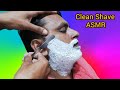 Clean Shave Tutorial ✔️ Most Attractive Beard clean shave for Men's2023 ni Attractive Dandruff head💫