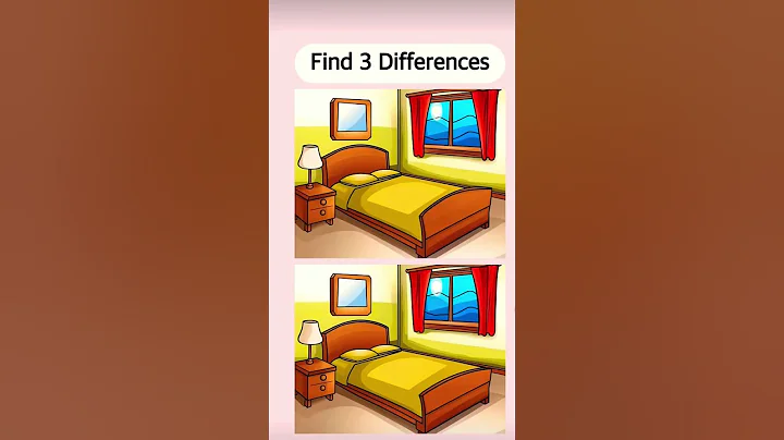 Find 3 differences Only genius🧠 people can find?#6#shorts