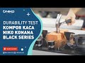 Durability test kompor kaca niko kokana black series
