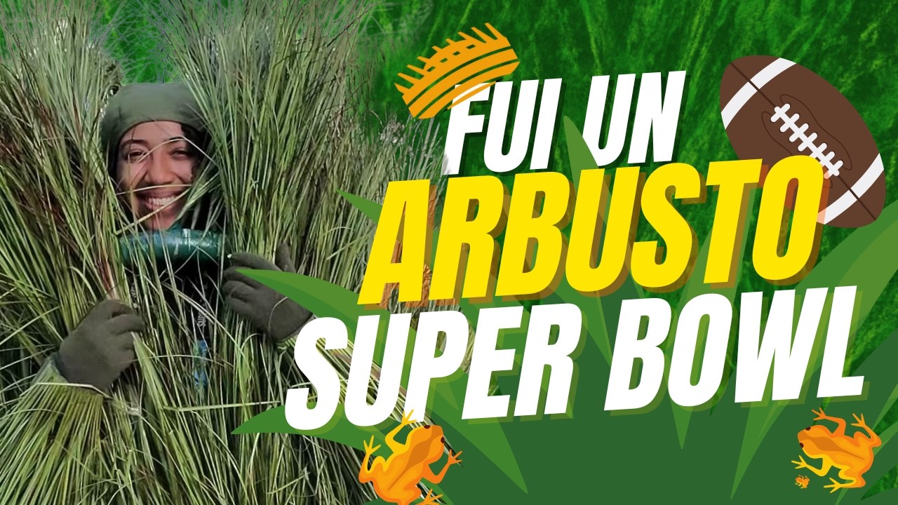 FUI UN ARBUSTO EN EL SUPER BOWL DE BAD BUNNY | Mi experiencia completa