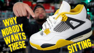 Sitting Everywhere.. Why NOBODY Wants The Jordan 4 Vivid Sulfer..