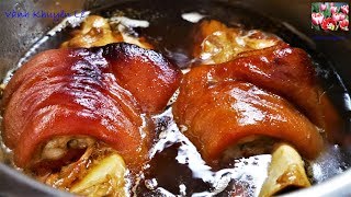 Bí quyết Kho GIÒ HEO KHO TÀU CẤP TỐC thơm ngon đặc BIỆT, Perfect Caramelized Pork Leg by Vanh Khuyen