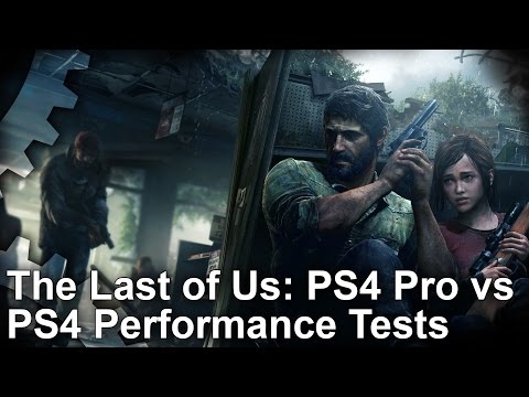 The Last of Us Remastered PS4 Pro vs PS4 Gameplay Frame-Rate Test