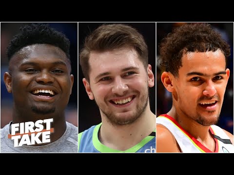 Zion, Luka or Trae: Who will win NBA MVP first? | First Take