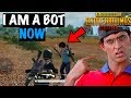 Pretending to be a BOT in PUBG Mobile | Live Insaan