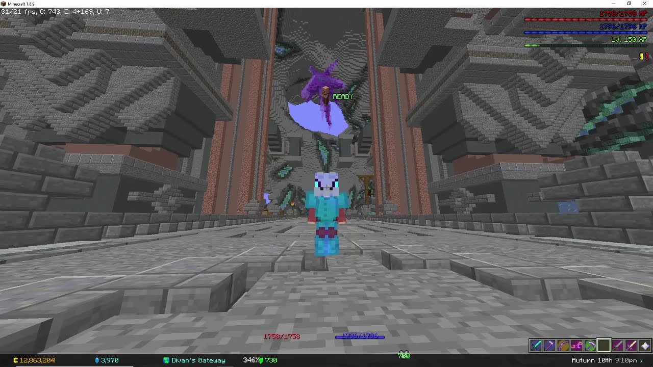 How to afk Ice walkers [Hypixel Skyblock] YouTube