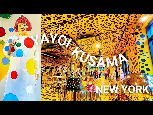 NYC Yayoi Kusama x Louis Vuitton 2023 Highlights 