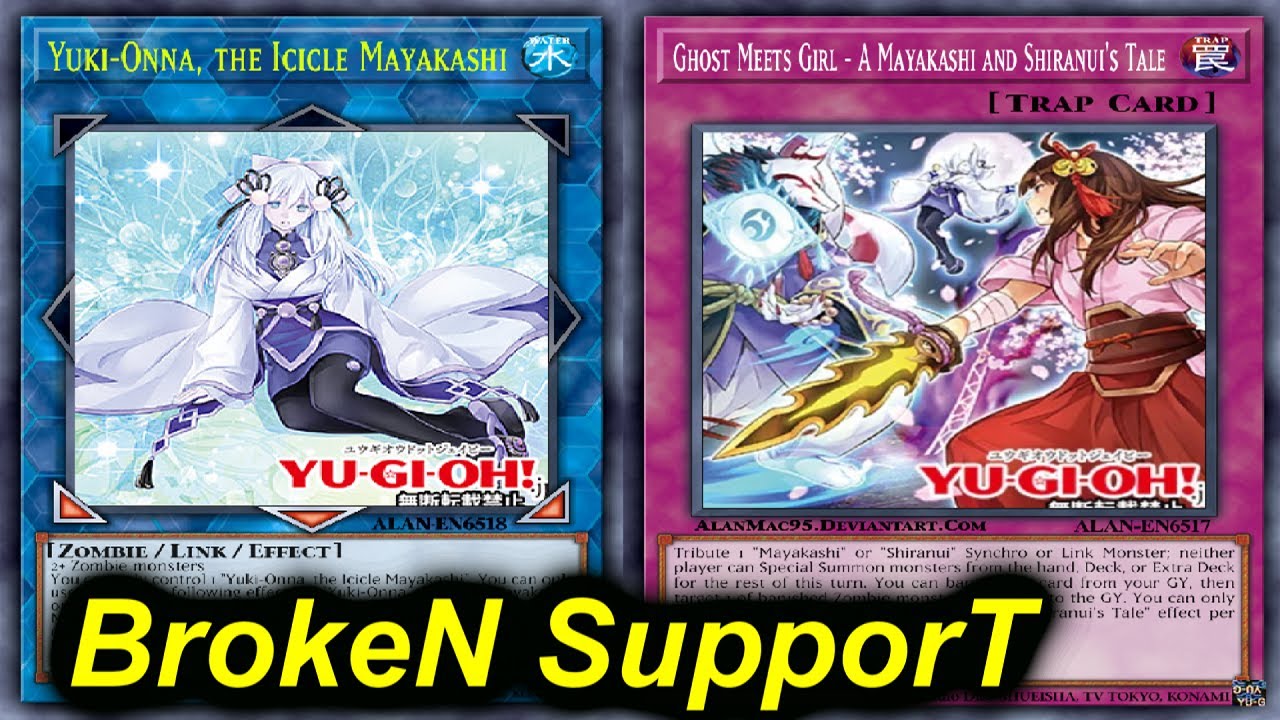 【YGOPRO】NEW BROKEN MAYAKASHI SUPPORT DECK 2021